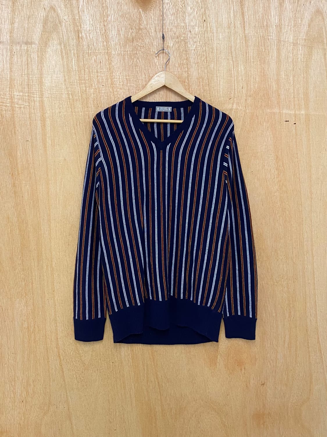 BEAMS stripe knit 빔즈 스트라이프 니트 상품이미지1
