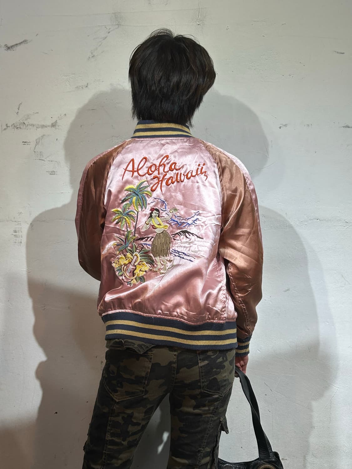 일본빈티지 양면 리버시블 스카잔 수니베어 스카쟌 xs 상품이미지5