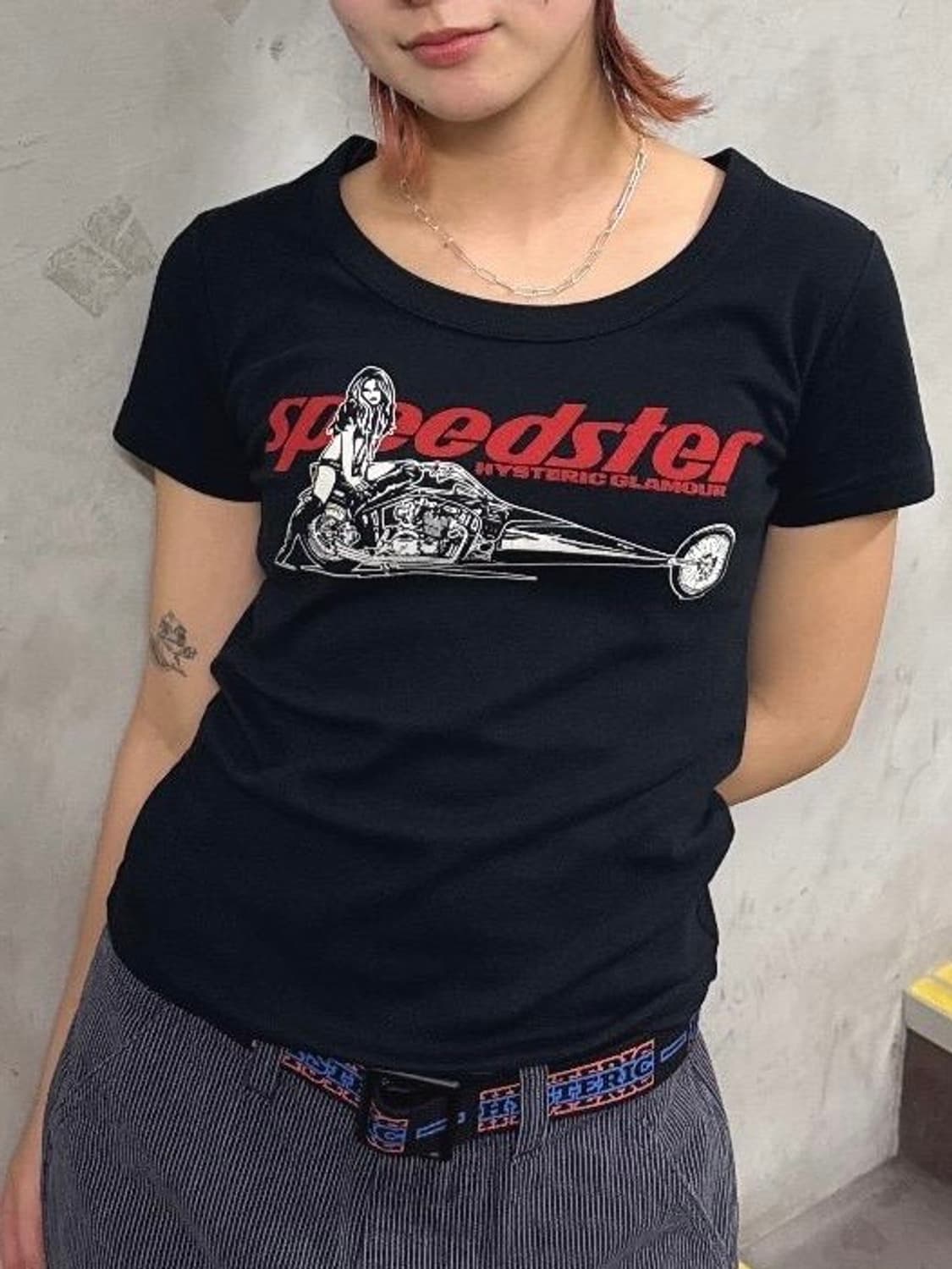 [품절제품/미개봉새상품] 히스테릭글래머 스피드스터 반팔 티셔츠 상품이미지4