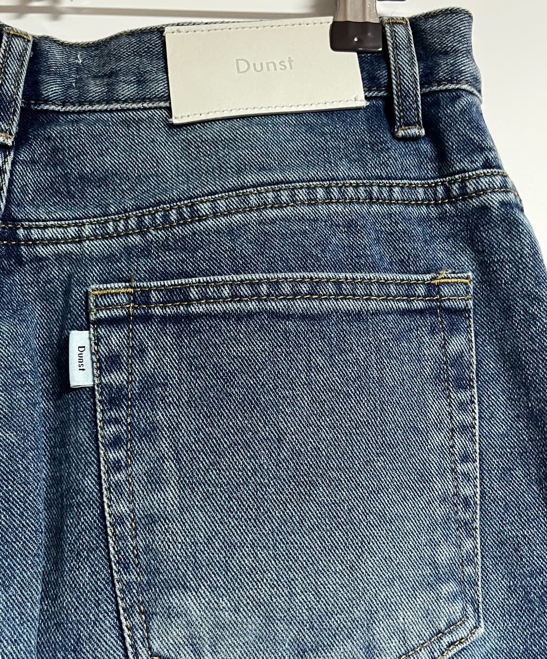 공용 던스트 Dunst 중청 와이드 배기 데님팬츠 청바지 28  상품이미지6