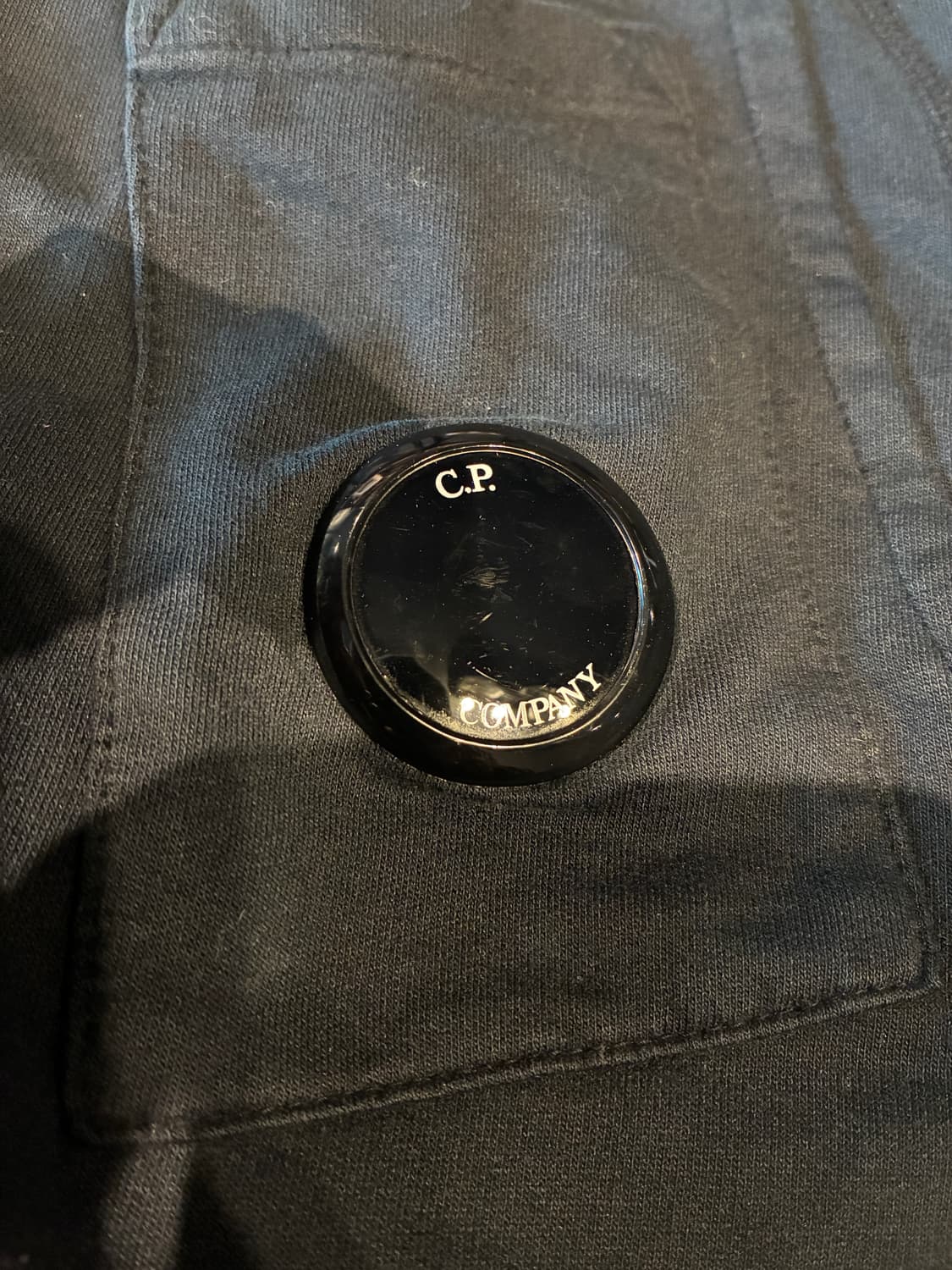 L) CP컴퍼니 렌즈 스웻팬츠 조거팬츠 블랙 상품이미지2