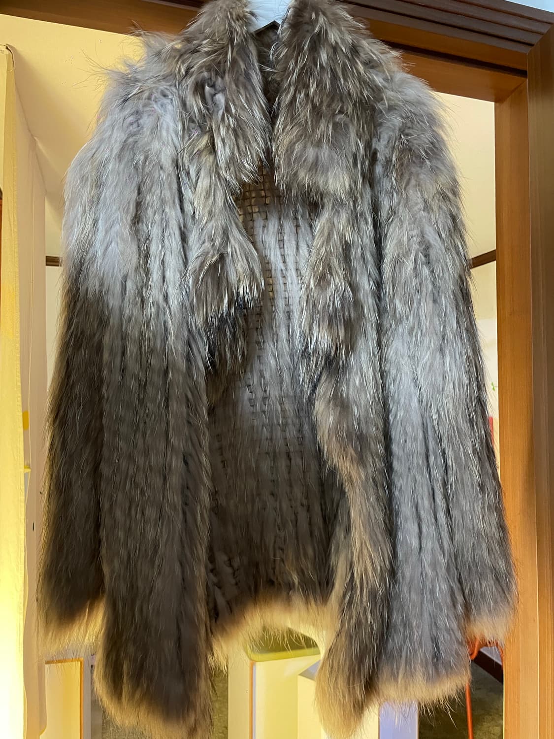 리얼라쿤니트쟈켓 상품이미지1