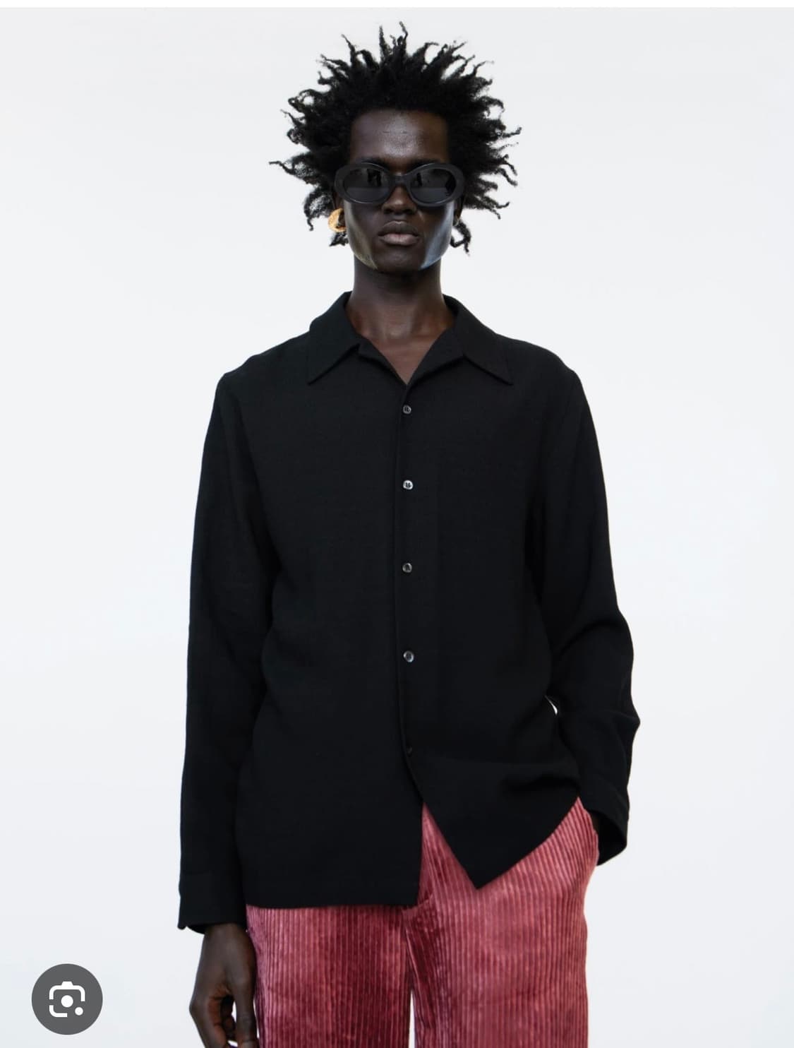 세퍼 sefr 셔츠 rampoua 블랙 m 아워레가시 선플라워 상품이미지1