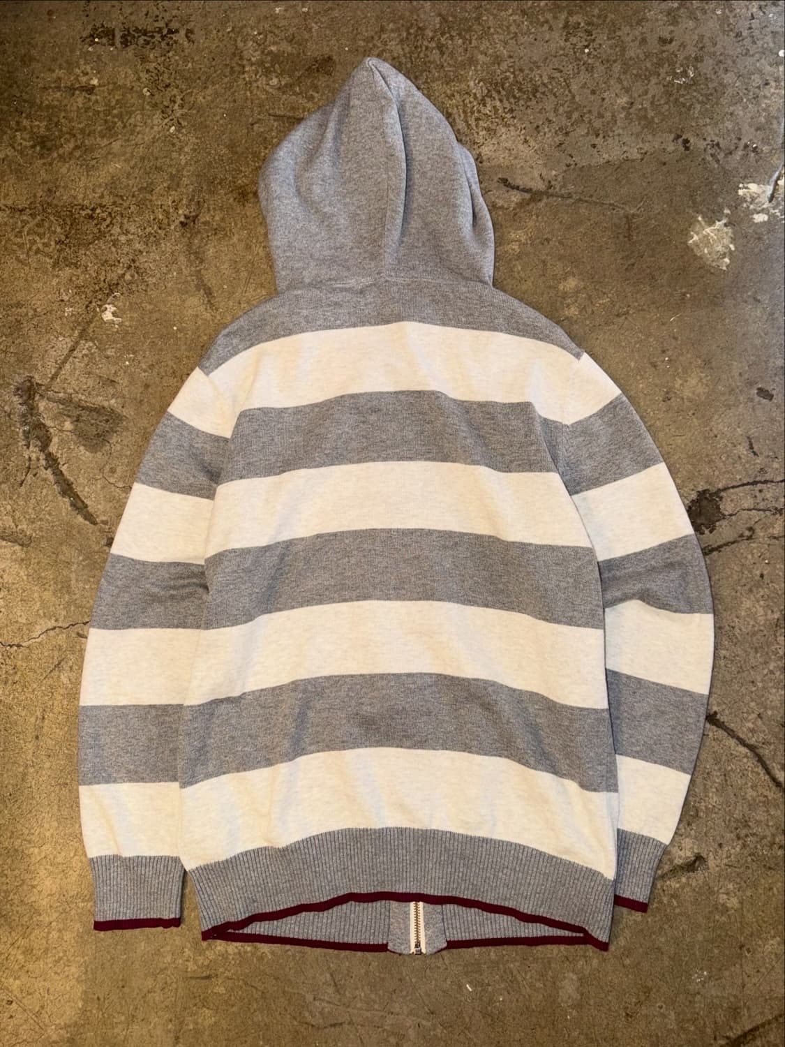 버버리 스트라이프 후드 집업 상품이미지9