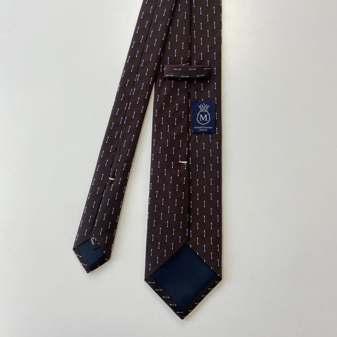 메멘토 모리Memento Mori 정품 명품 넥타이8.4cm 상품이미지3