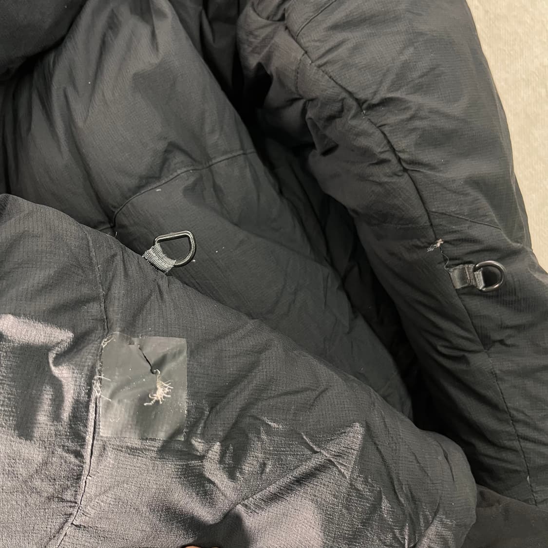 100 노스페이스 써밋시리즈 히말라야 블랙 패딩 상품이미지7