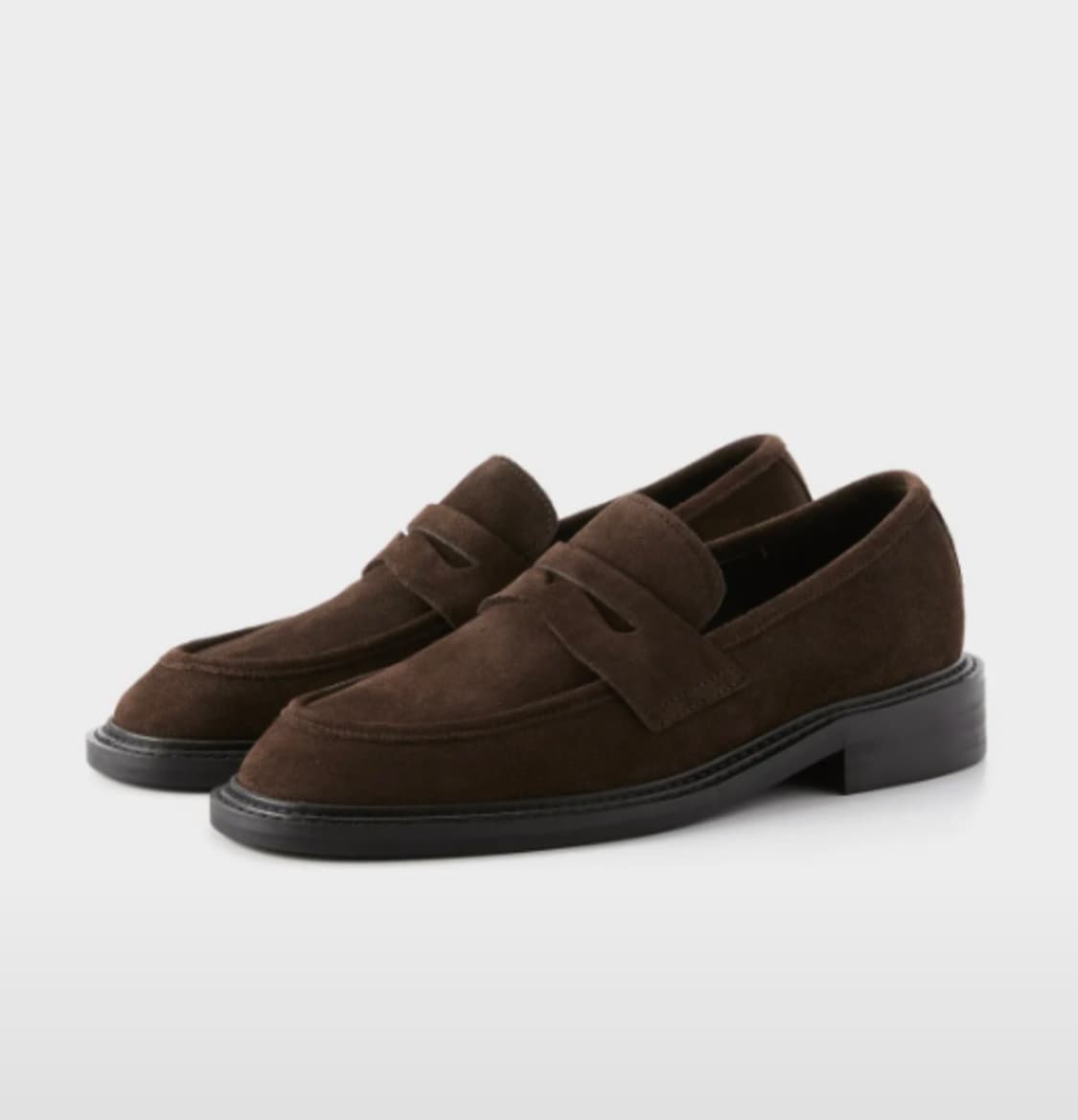 로맨틱무브 뉴 미니멀 로퍼 브라운 [280] 상품이미지1