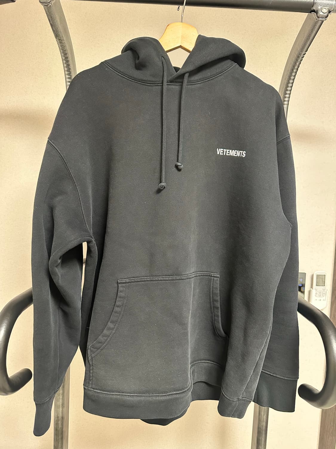 정품 20FW 베트멍 자수로고 후드 판매합니다 상품이미지1