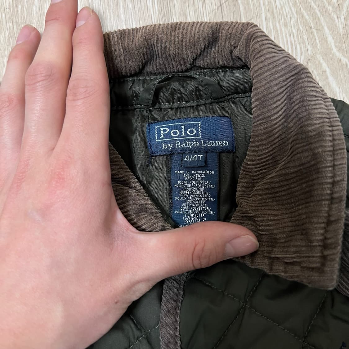 폴로 랄프로렌 키즈 퀼팅자켓 4세  상품이미지5