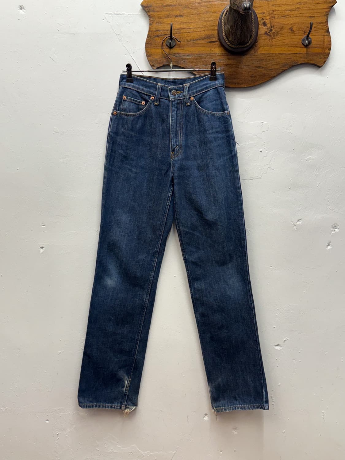 90s Levi's W519 Slim Straight Denim  상품이미지5