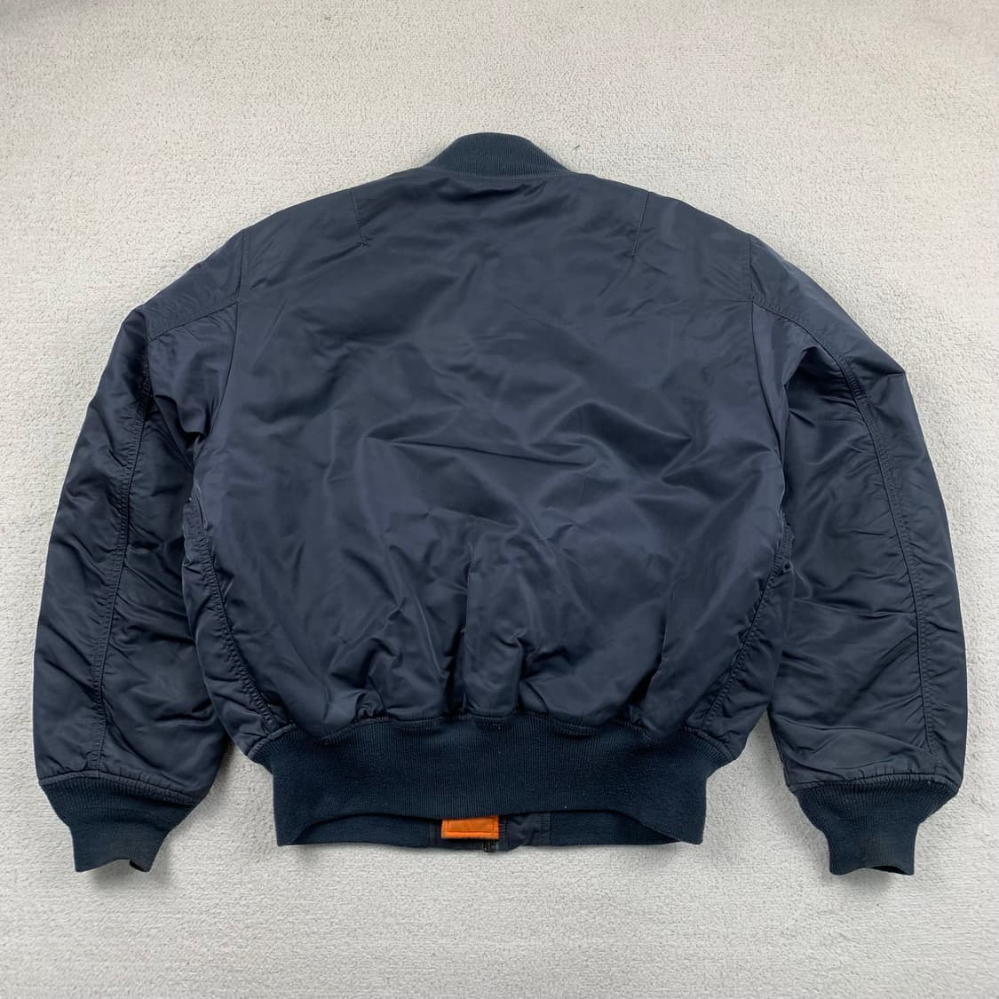알파인더스트리 ma-1 항공점퍼 네이비 상품이미지2