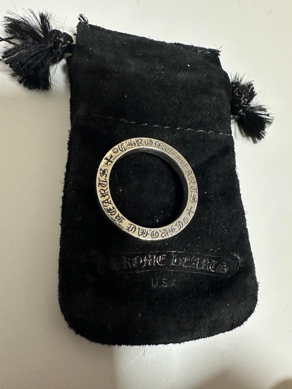 크롬하츠 플레인 스페이서 링 3mm 풀구성 상품이미지1