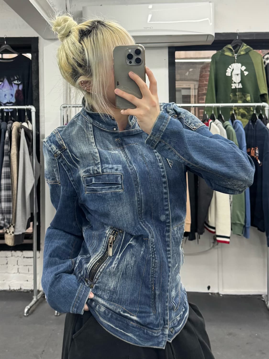 버커루 그런지 데님자켓 상품이미지1