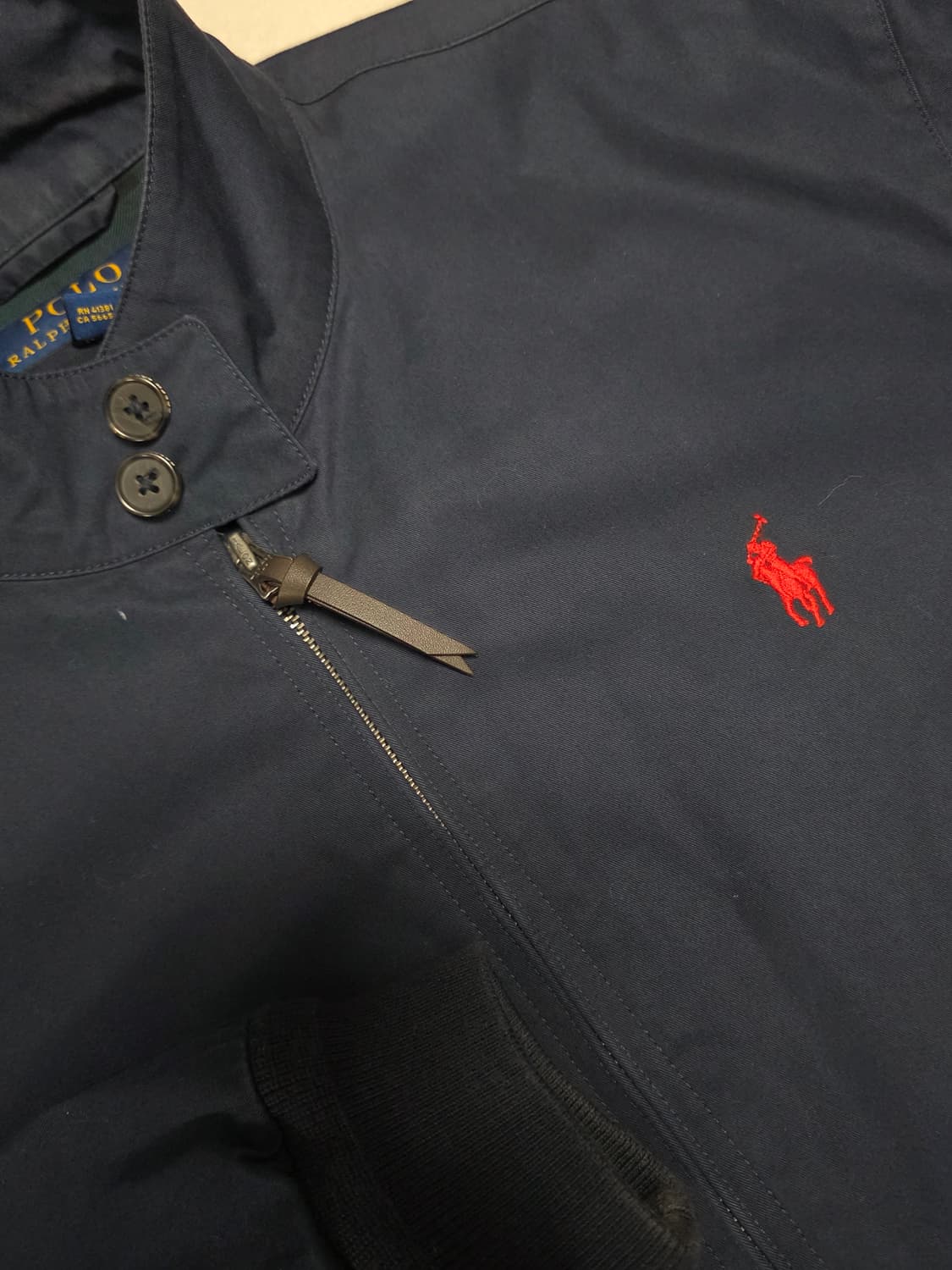  폴로 랄프로렌 트윌 자켓 헤링턴 바이스윙 바라쿠다 S 상품이미지2
