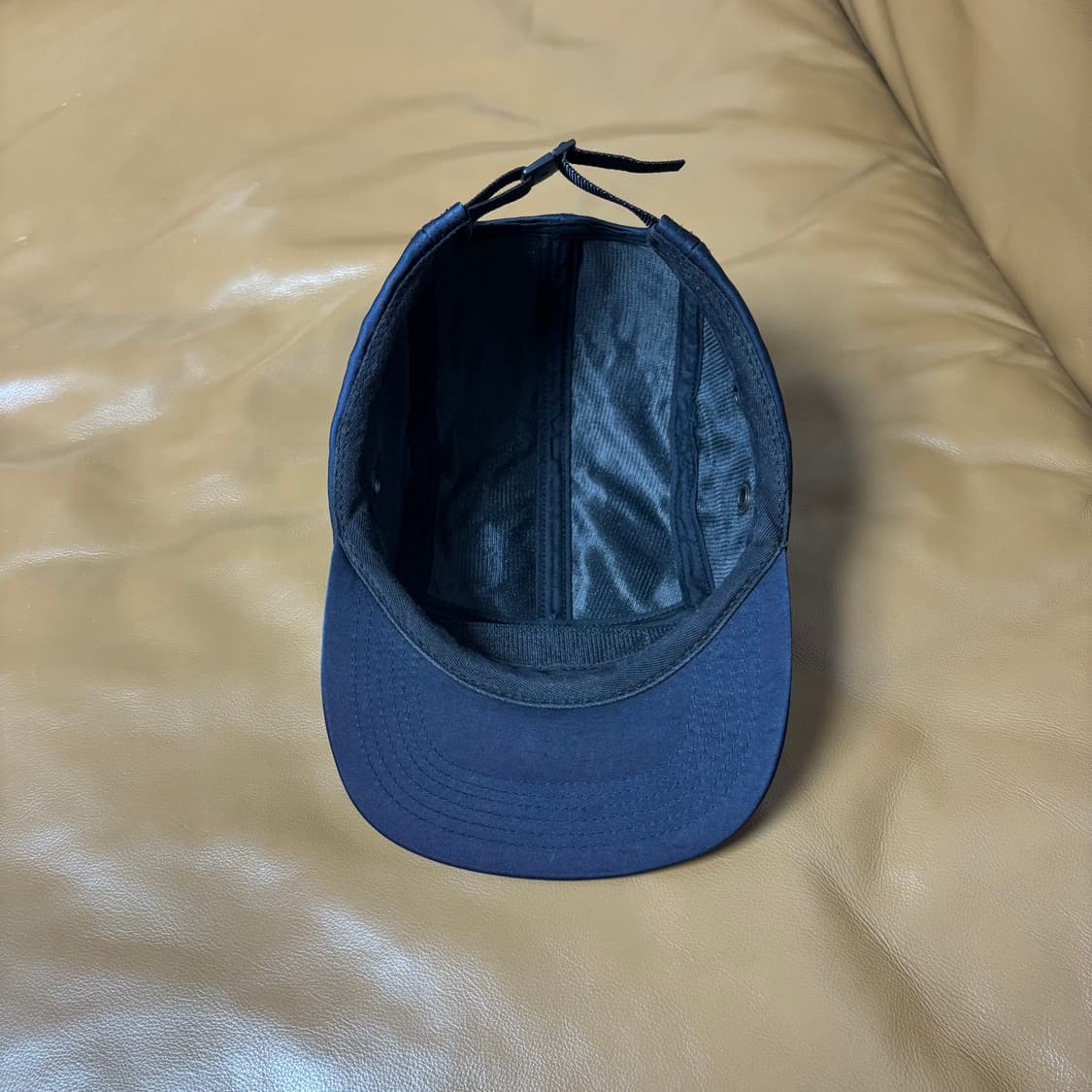 Supreme 슈프림 네이비 캠프캡 모자 (Satin Navy) 상품이미지6