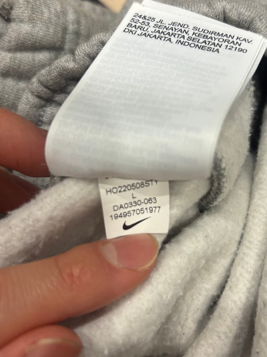 나이키 NRG 솔로 스우시 플리스 팬츠 다크 그레이 헤더 - 아시아 상품이미지5