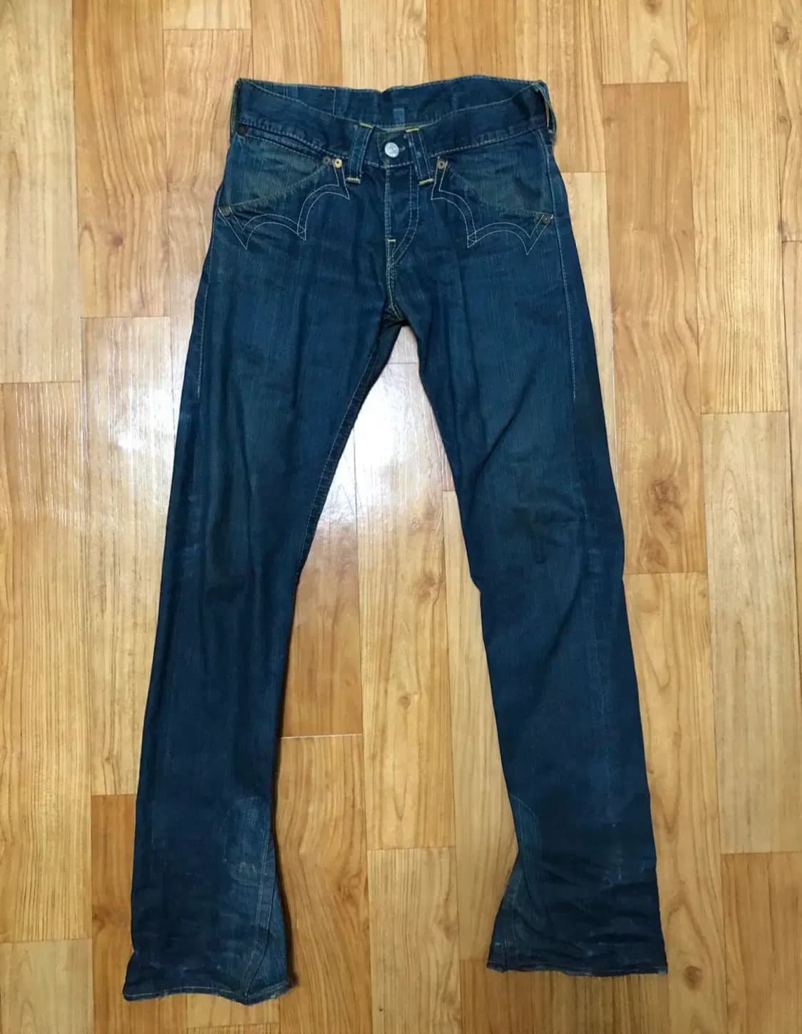 LEVIS RED 리바이스 레드 03/SS 오일워싱 멕시칸 부츠컷 데님 상품이미지1