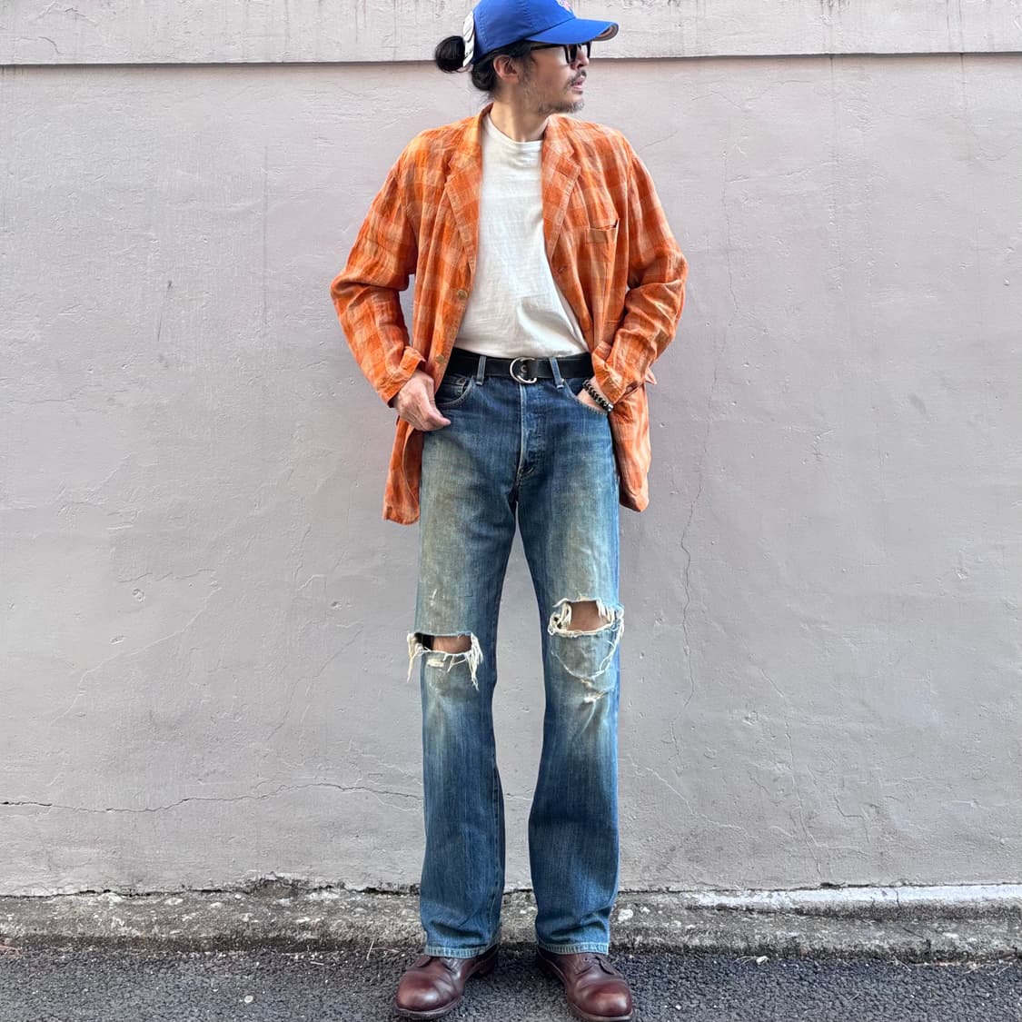 90년대 일본 리바이스 702-xx 빅e 셀비지 상품이미지1