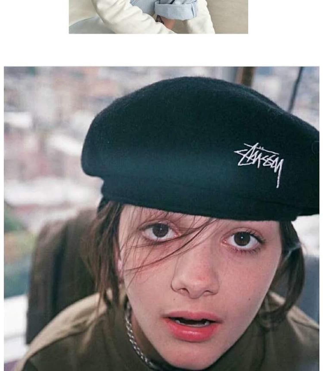 스투시 우먼 베레모 M/L 사이즈 상품이미지1