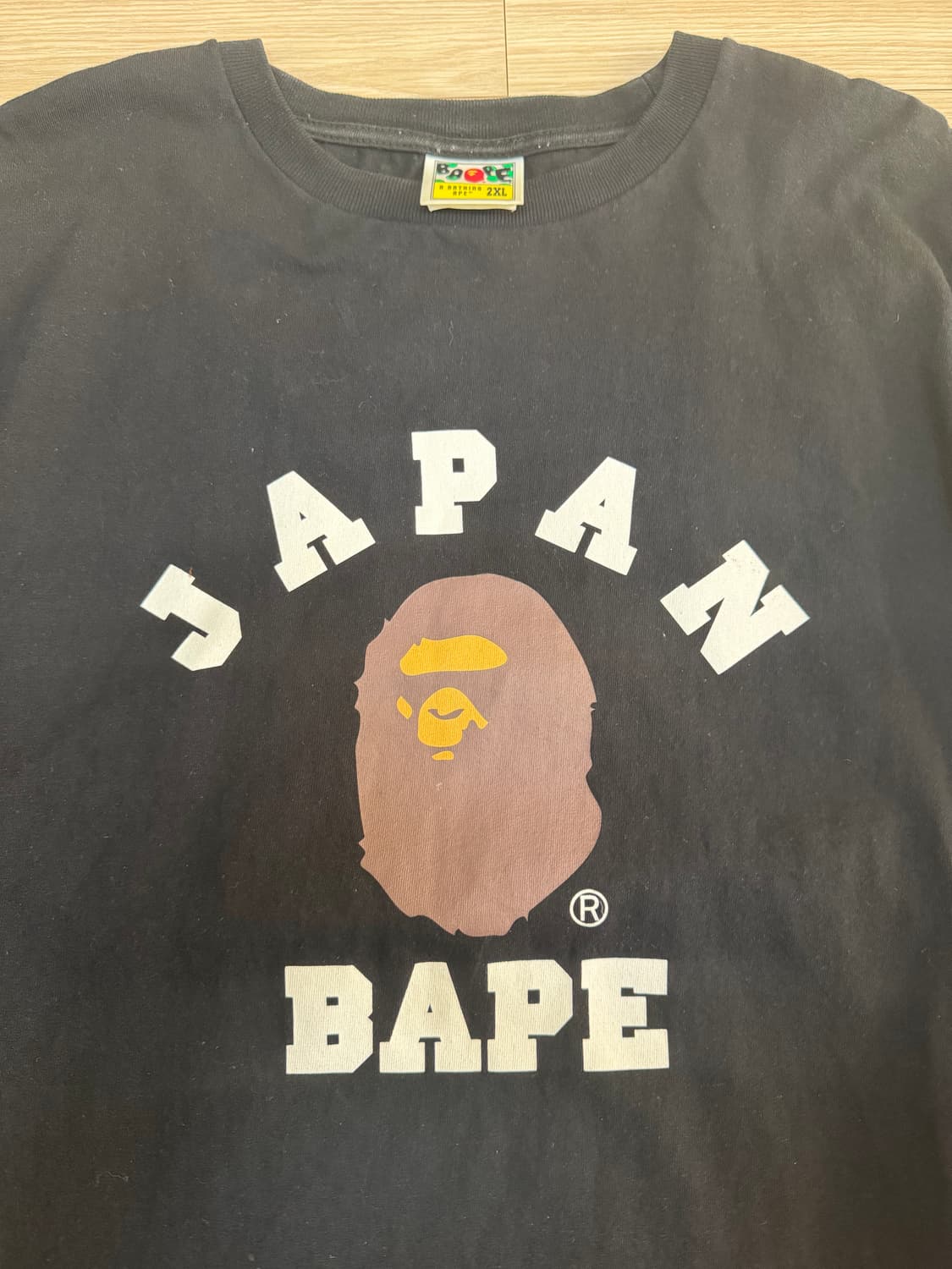 베이프 재팬 롱슬리브 블랙 상품이미지2