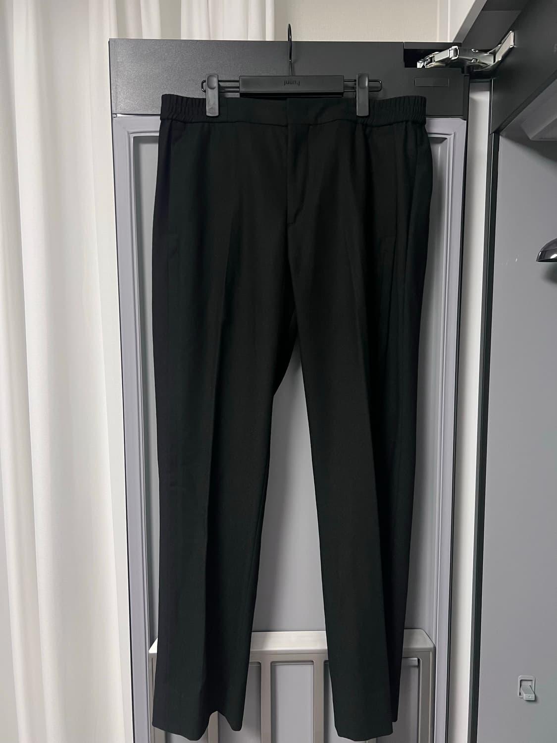 준지 19ss 블랙 셋업 수트 정장 상품이미지5