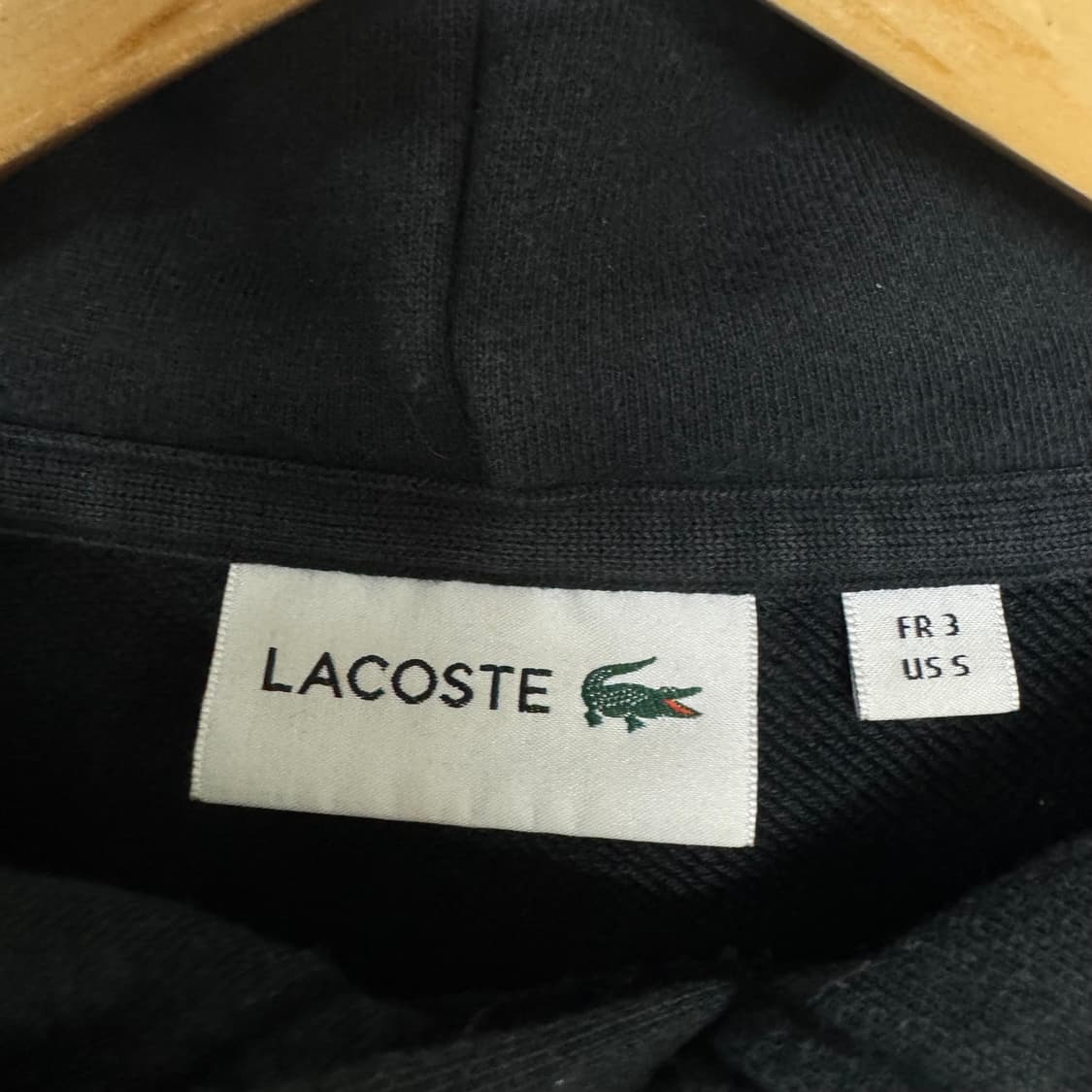 라코스테 로고 후드티 상품이미지3