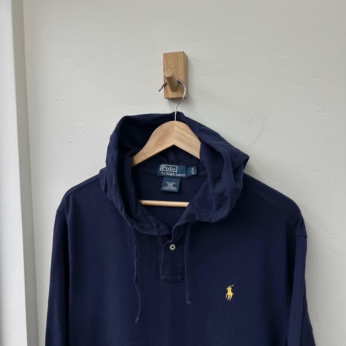 16358 - 폴로 랄프로렌 네이비 럭비 후드티 상품이미지1