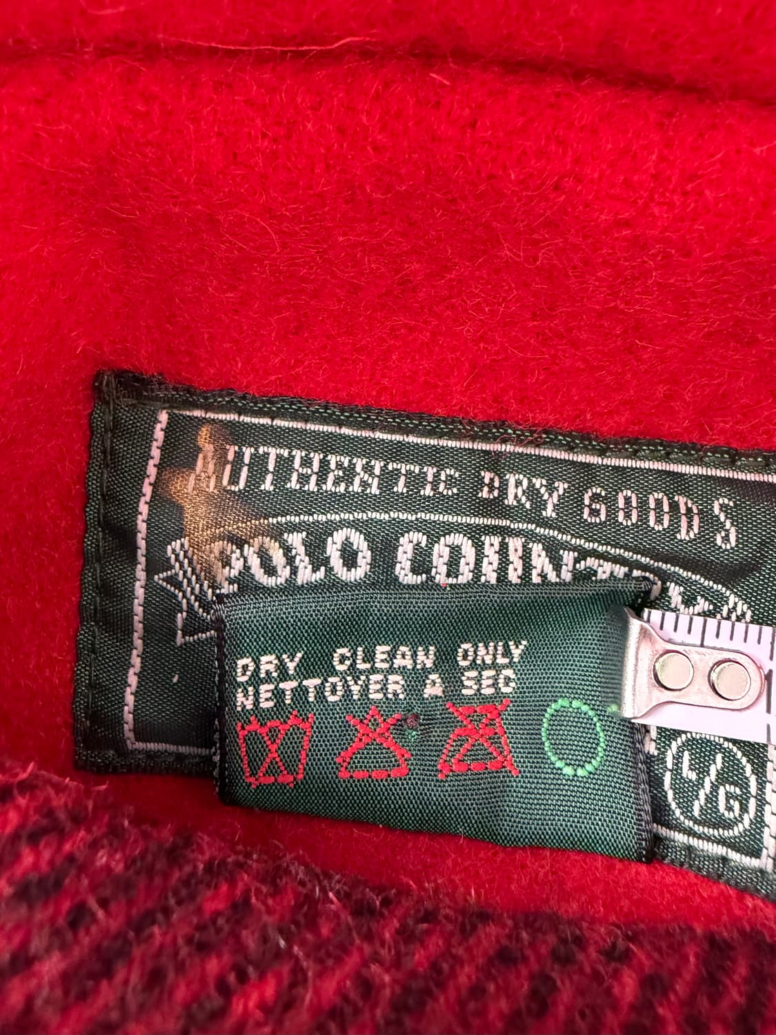 90s Polo Country Reversible Wool Jacket 상품이미지4