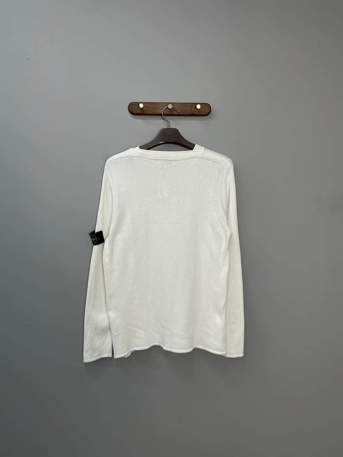 스톤 아일랜드 와펜 코튼 라운드 니트 H953 상품이미지5