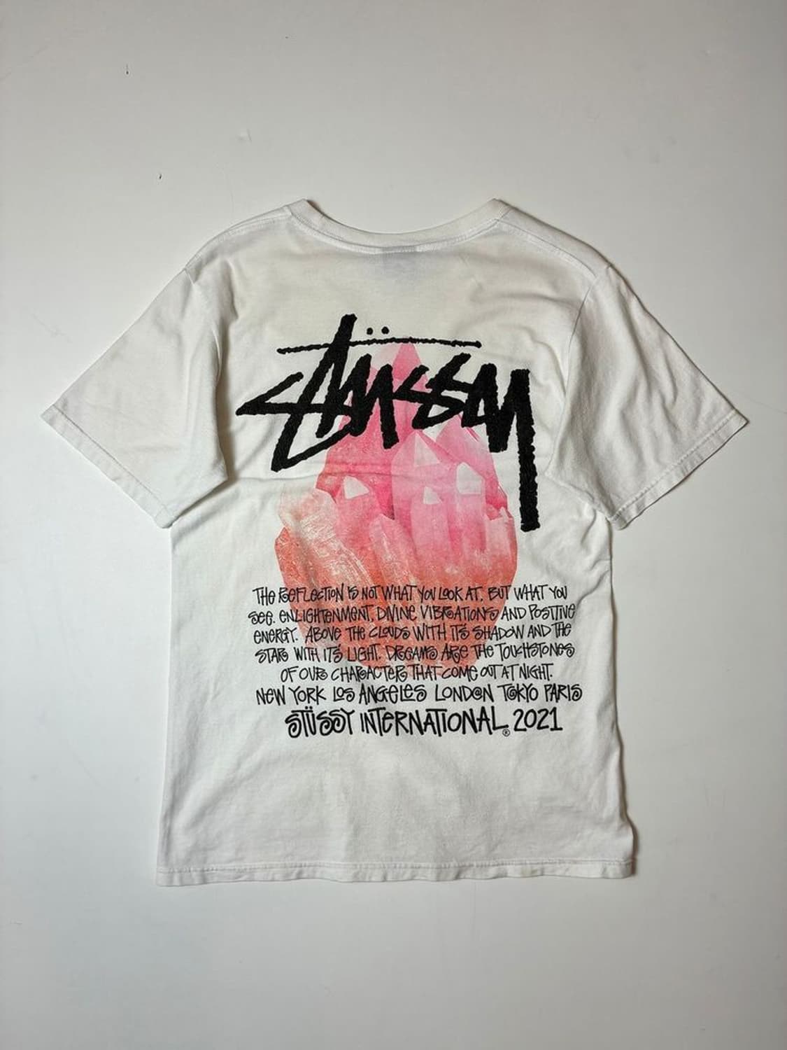 스투시 리플렉션 코튼 반팔 티셔츠 PN9682 상품이미지1