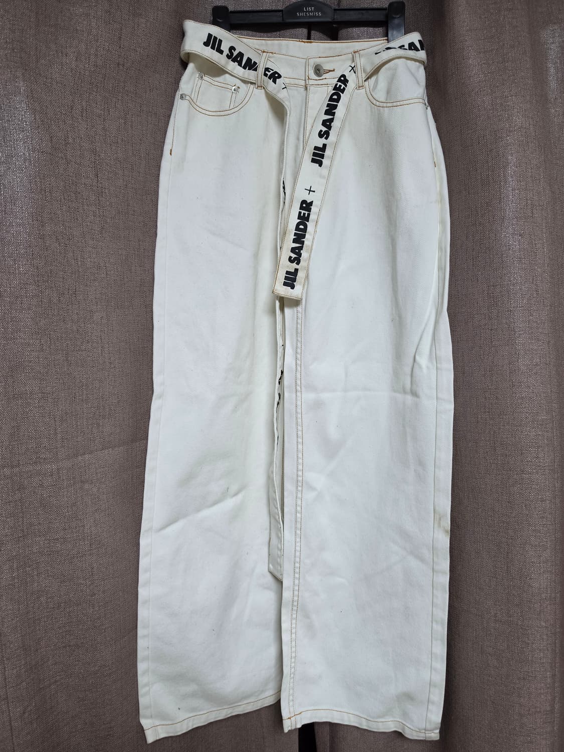 질샌더카고바지 S 상품이미지1