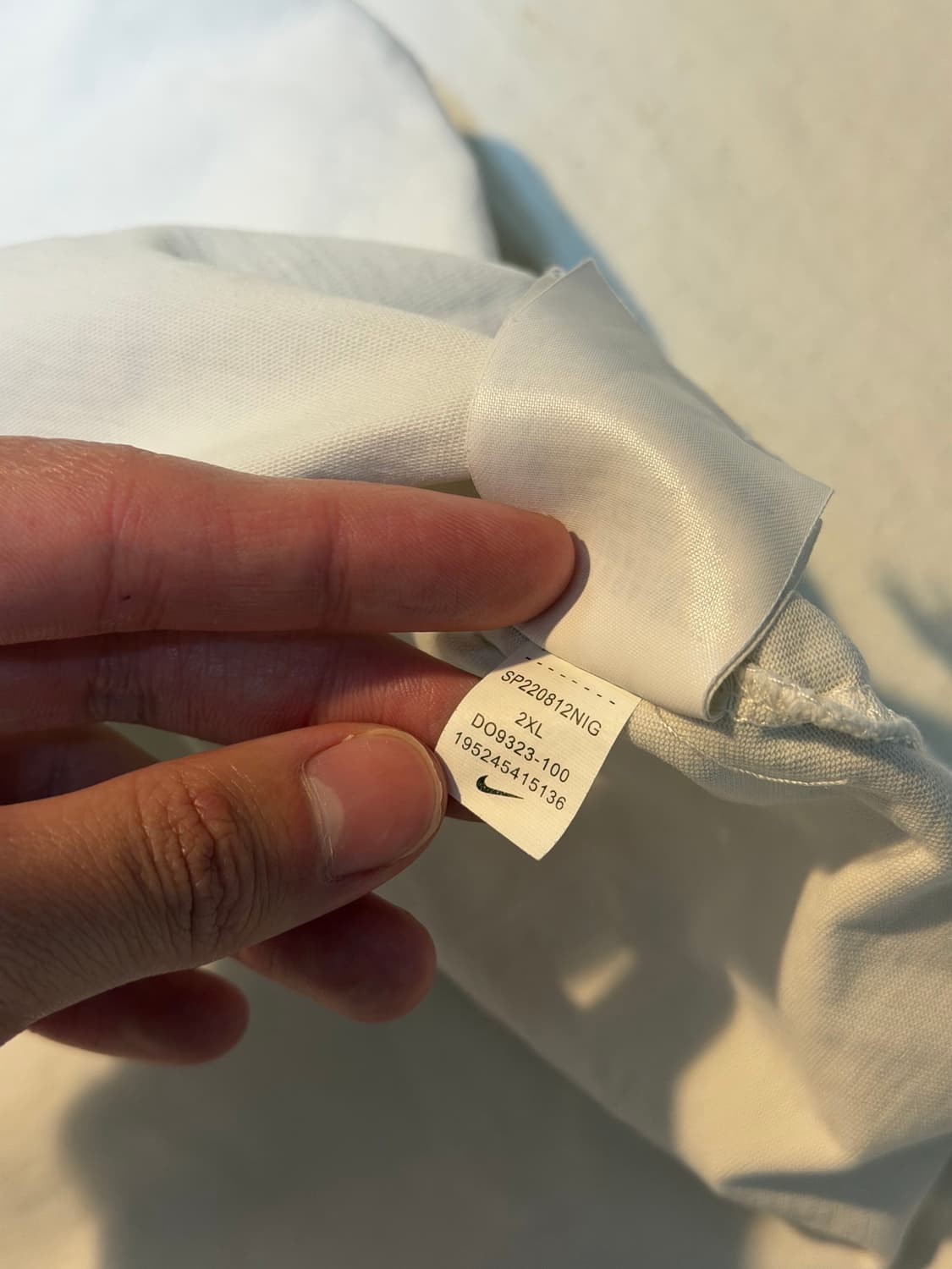 나이키 X 스투시 8볼 반팔 티셔츠 화이트 상품이미지5