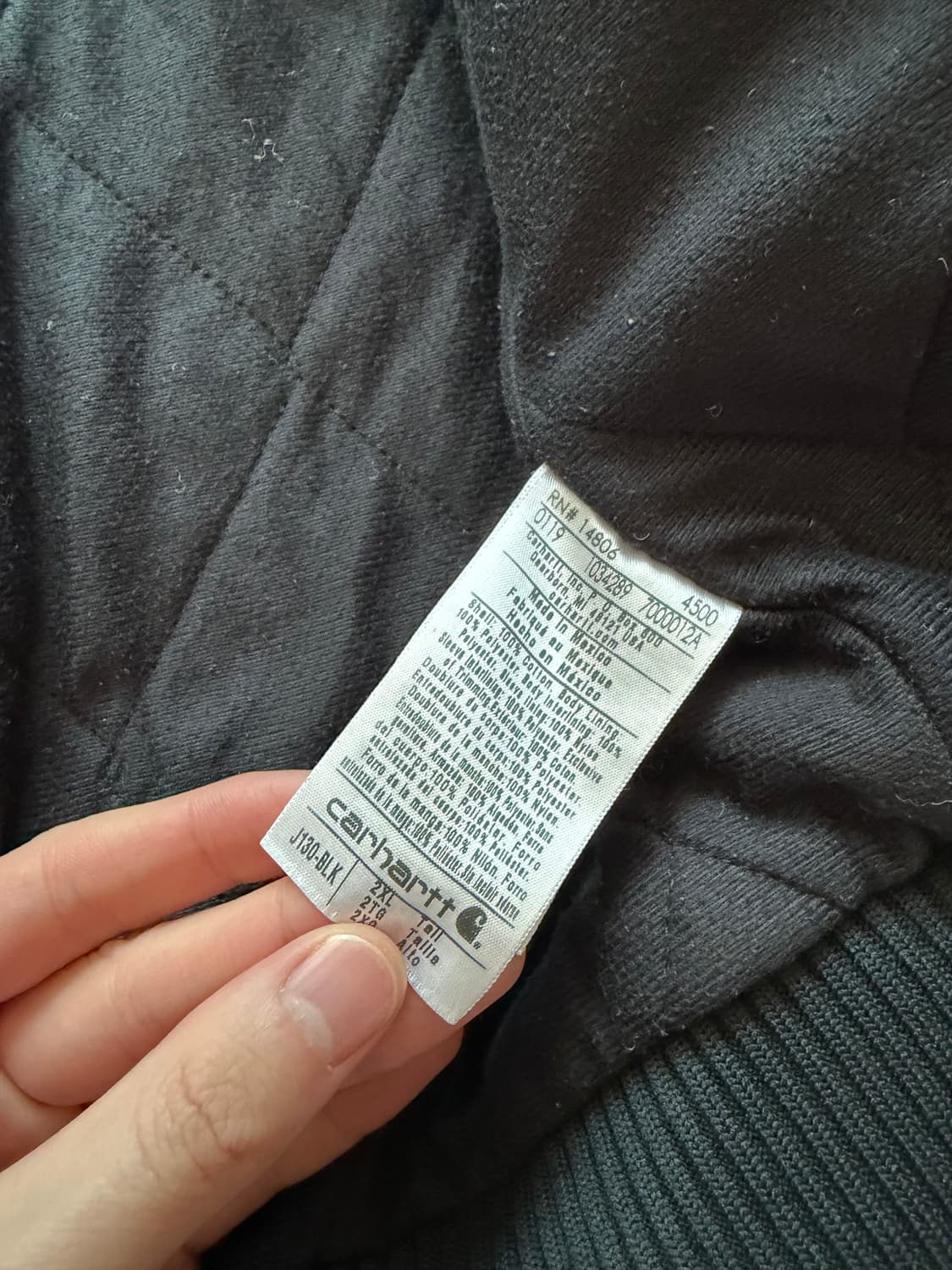 [XXL] 칼하트 j130 샌드스톤 덕 액티브 자켓 상품이미지4