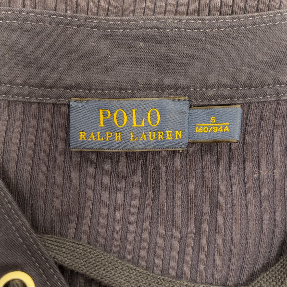 폴로 랄프로렌 (우먼) 레이스 업 네이비 롱 원피스   상품이미지6