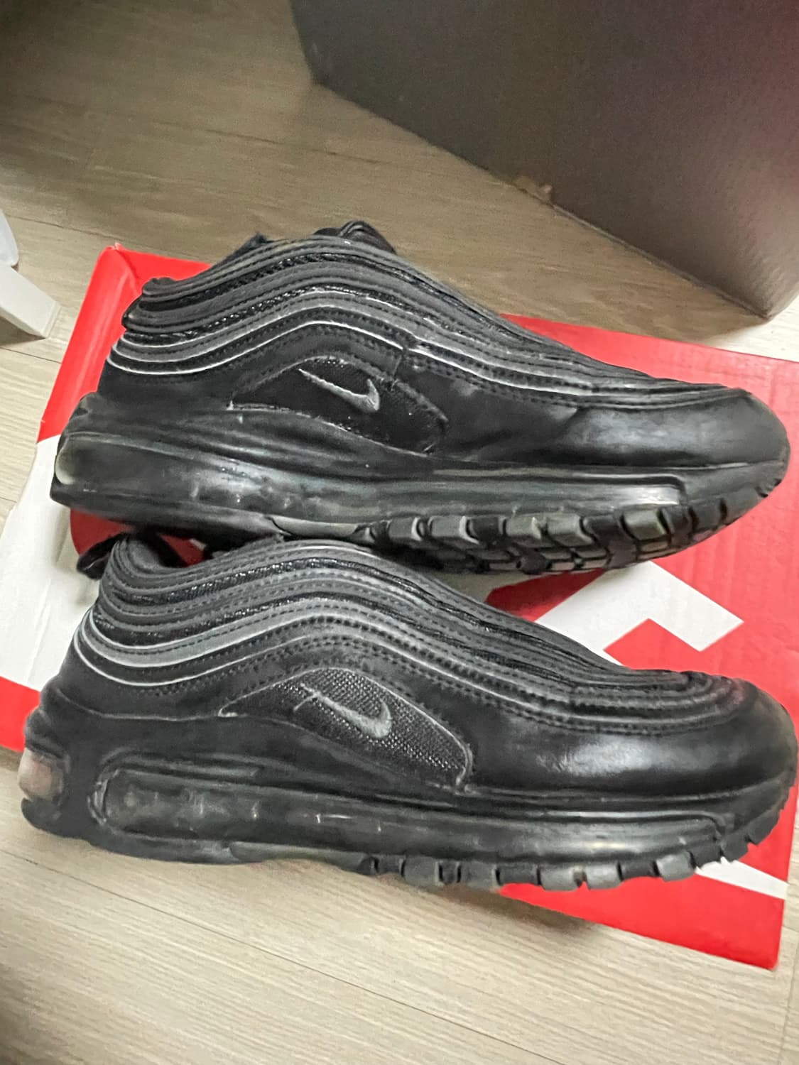 나이키 에어맥스 97 블랙 240  상품이미지2