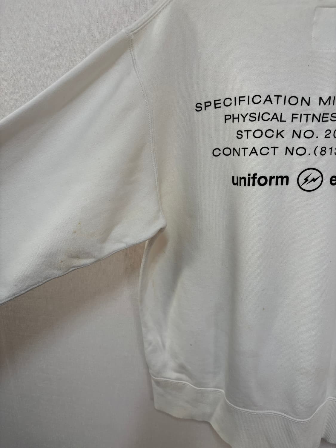 [1] UNIFORM EXPERIMENT CREWNECK  상품이미지6