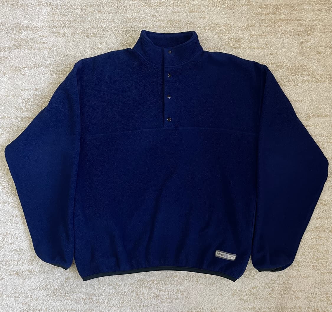 90s Russell 러셀 made USA 후리스 풀오버 플리스 신칠라 상품이미지1