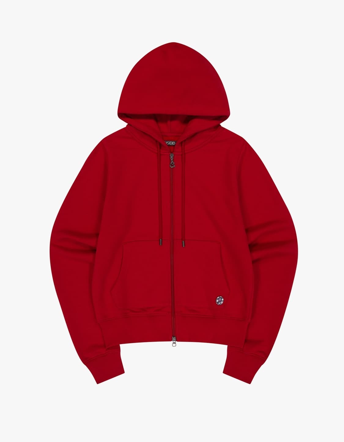 코이세이오 038 코지 후드 집업 레드 상품이미지1