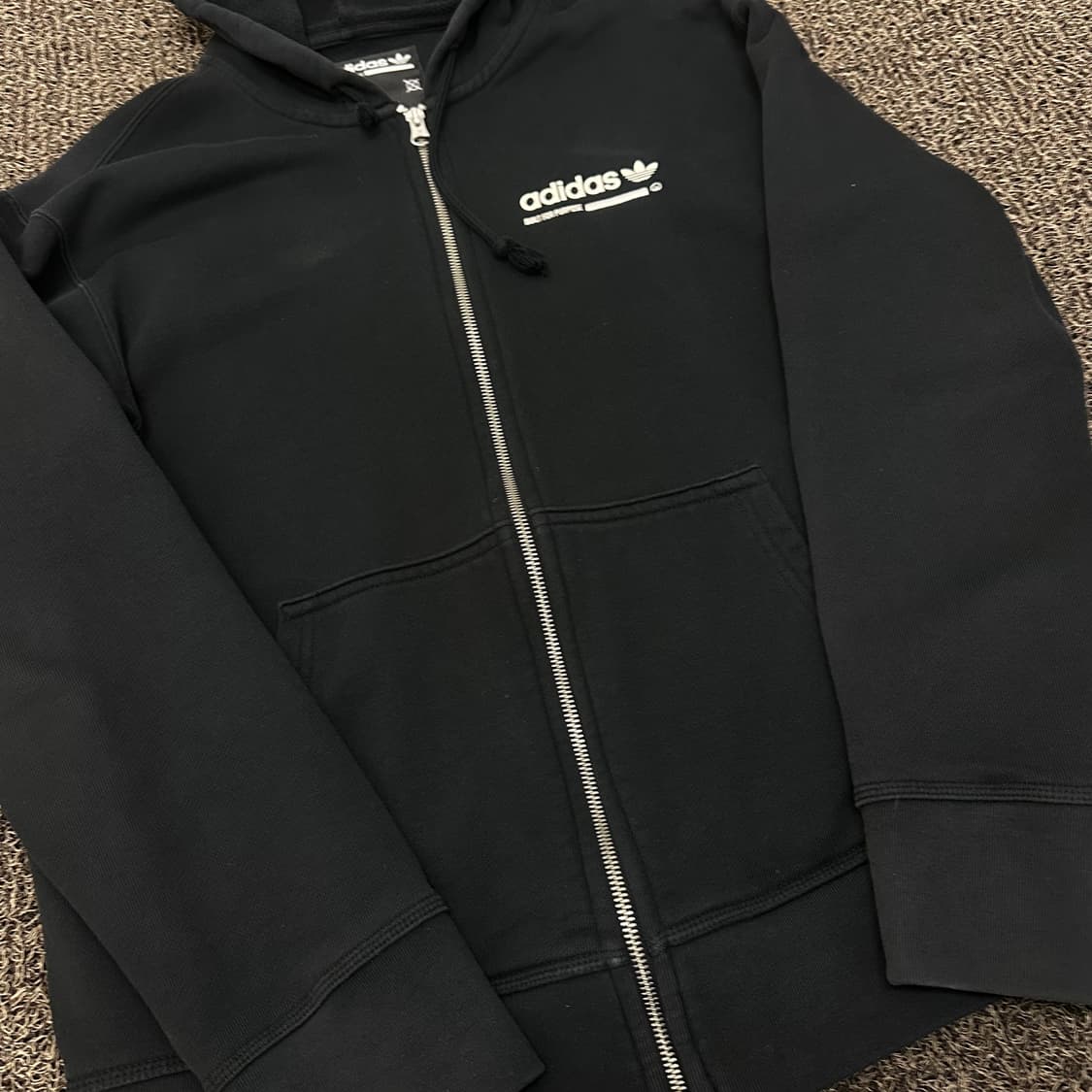 아디다스 카발 후드집업 블랙 L 상품이미지2
