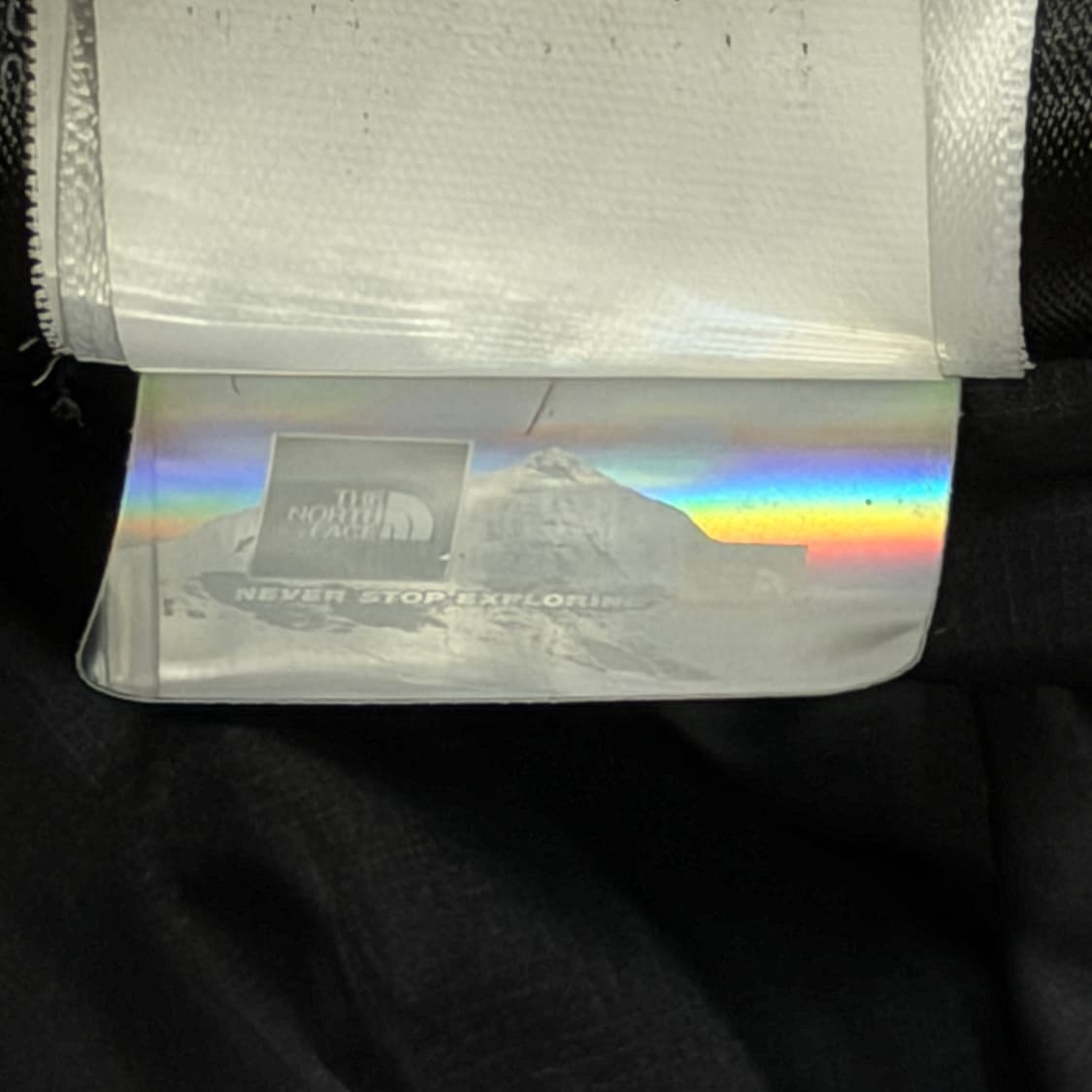 노스페이스 우먼 해외판 크롭 눕시700 숏패딩 자켓 블랙 M 상품이미지8