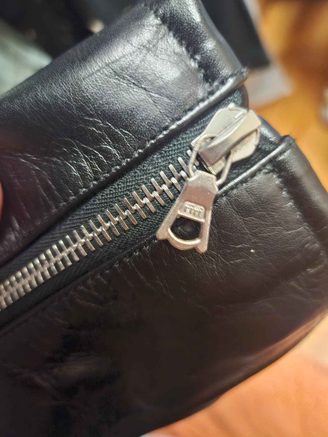 95 M) 디아프바인 라이트닝 Type1 무스탕 가죽자켓 상품이미지10