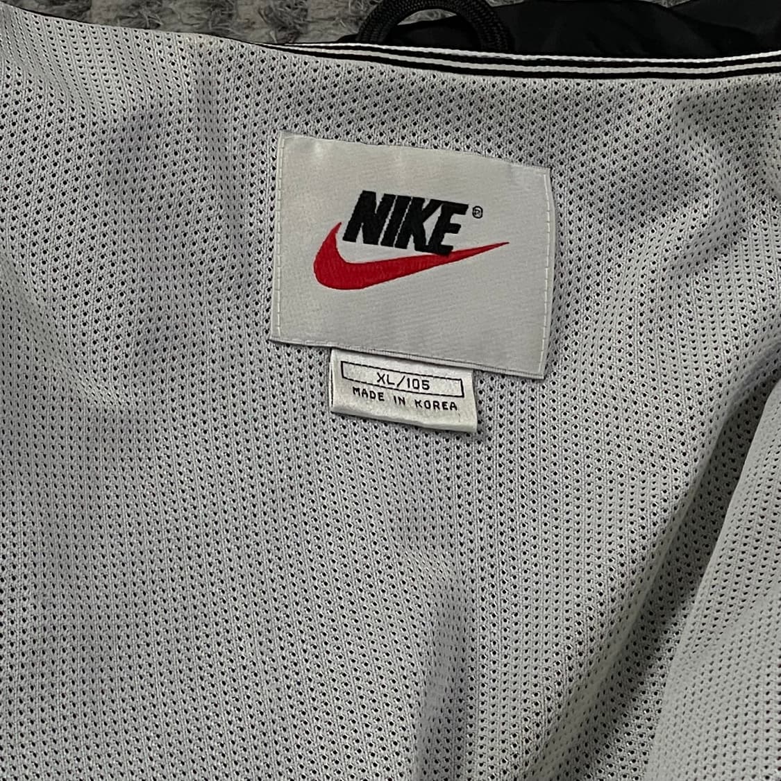 나이키 빈티지 블랙 올드스쿨 바람막이 105 상품이미지4