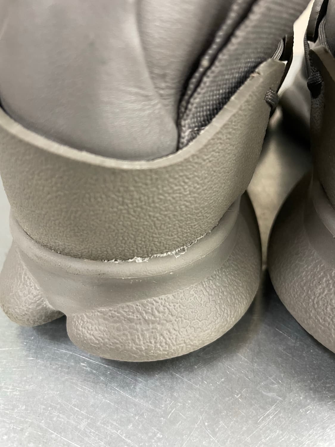 캠퍼 카스트 레더 스니커즈 그레이 42 상품이미지8