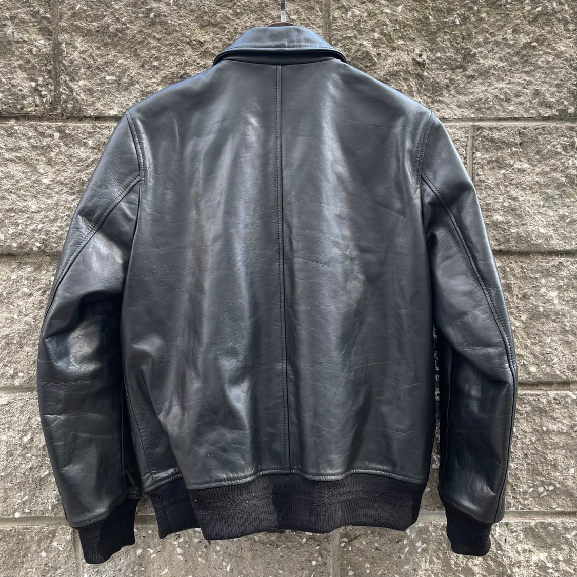 [100] 티아이포맨 소가죽 블랙 자켓 상품이미지6