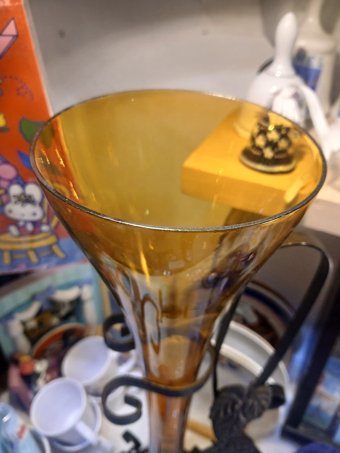 80s 빈티지 유리화병 상품이미지3