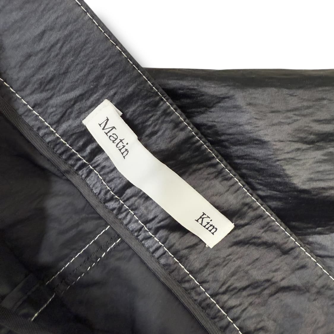 마뗑킴 글로시 스티치 팬츠 r1830 상품이미지7