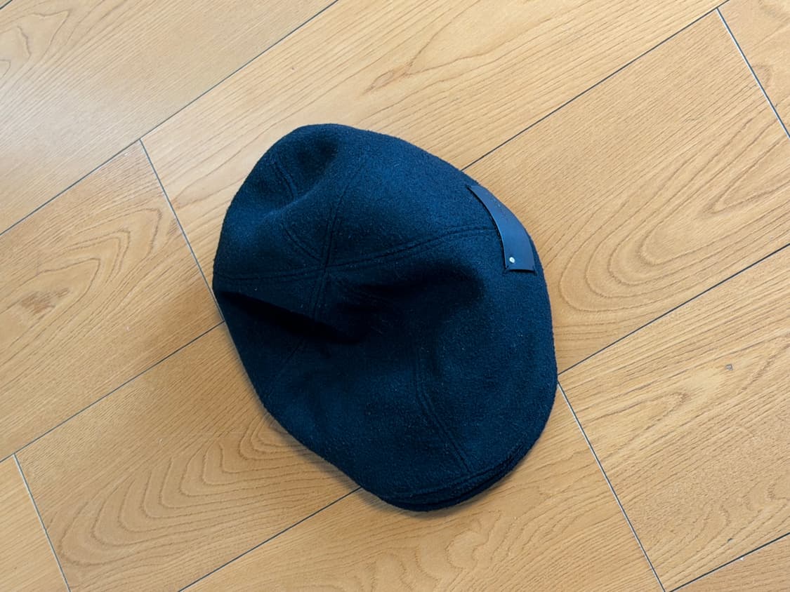 미세키서울 패치 울 헌팅캡 블랙 상품이미지3