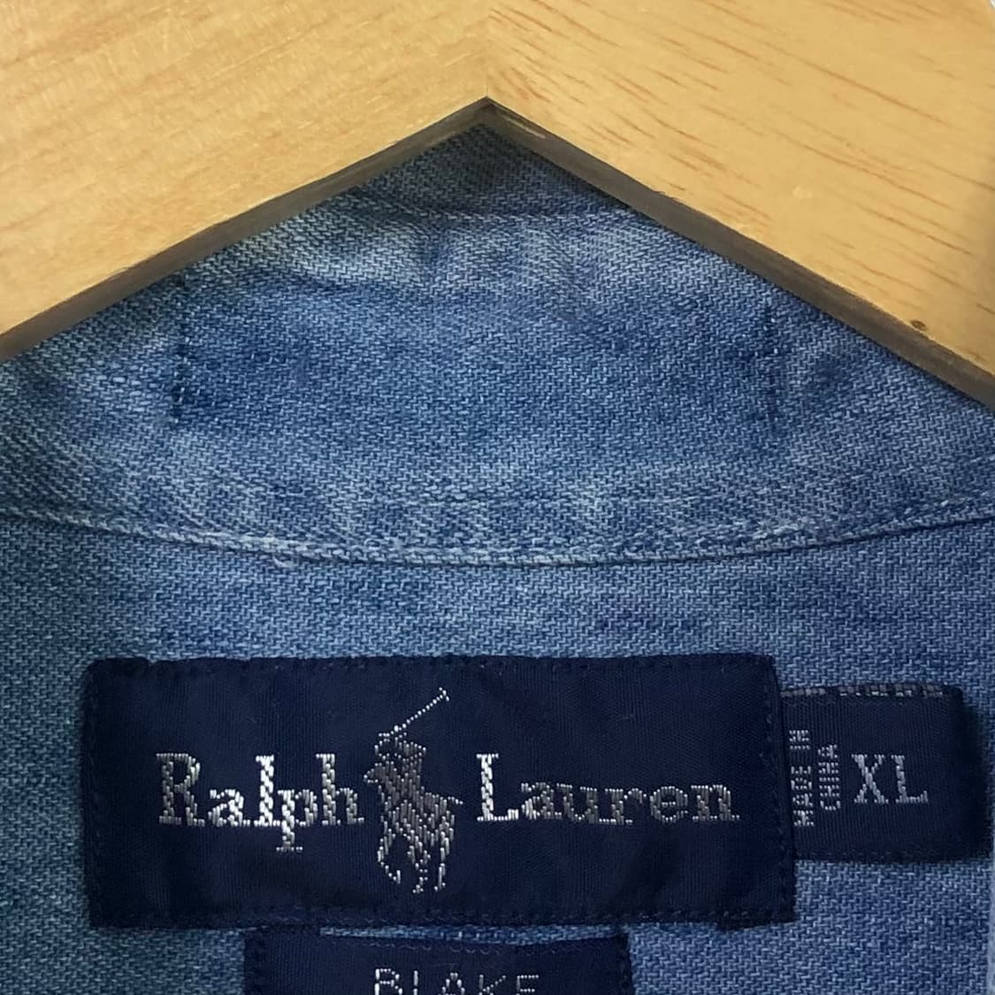 XL 폴로 데님 셔츠 상품이미지3