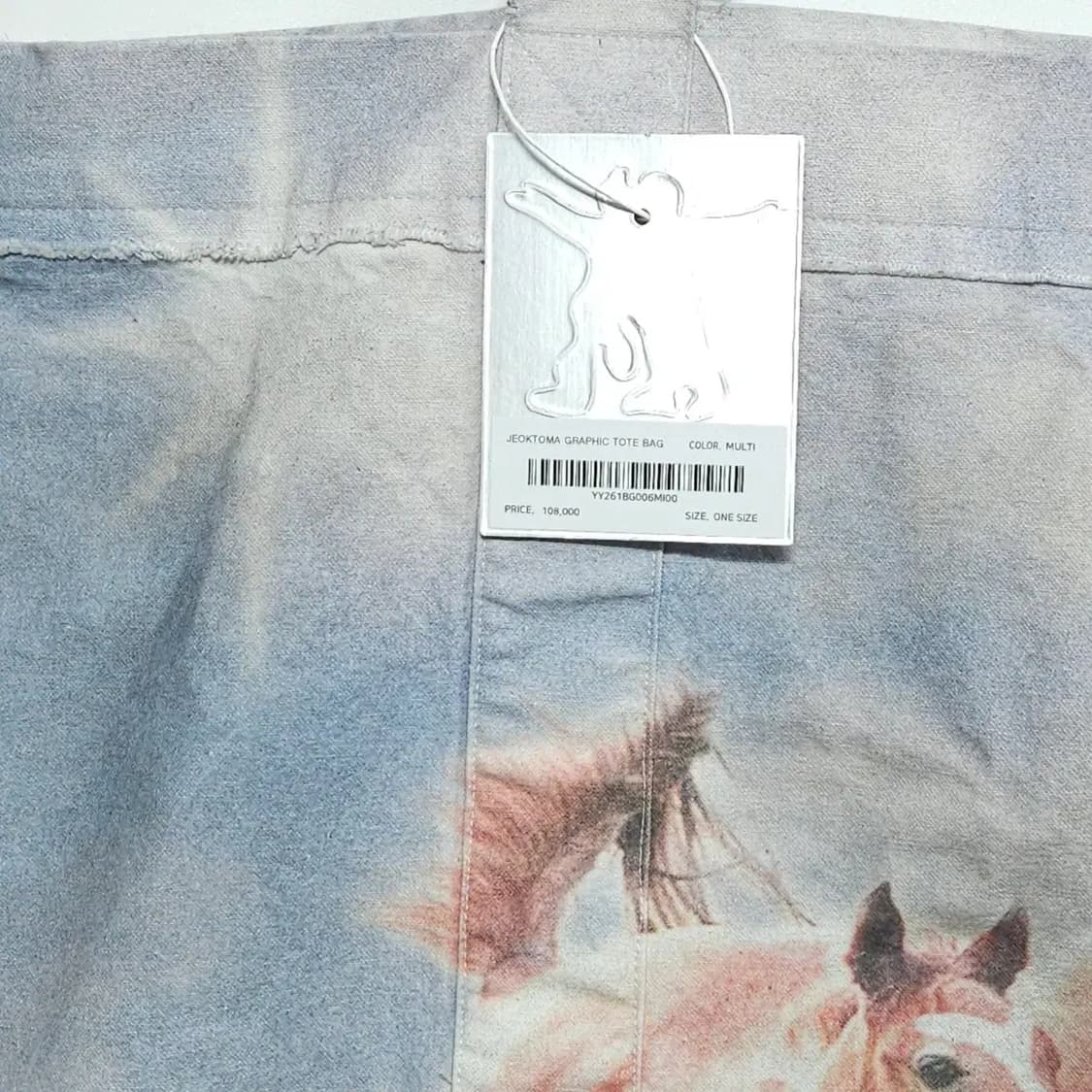 OPEN YY 오픈와이와이 적토바 토트백(말 프린팅) 새상품 상품이미지4