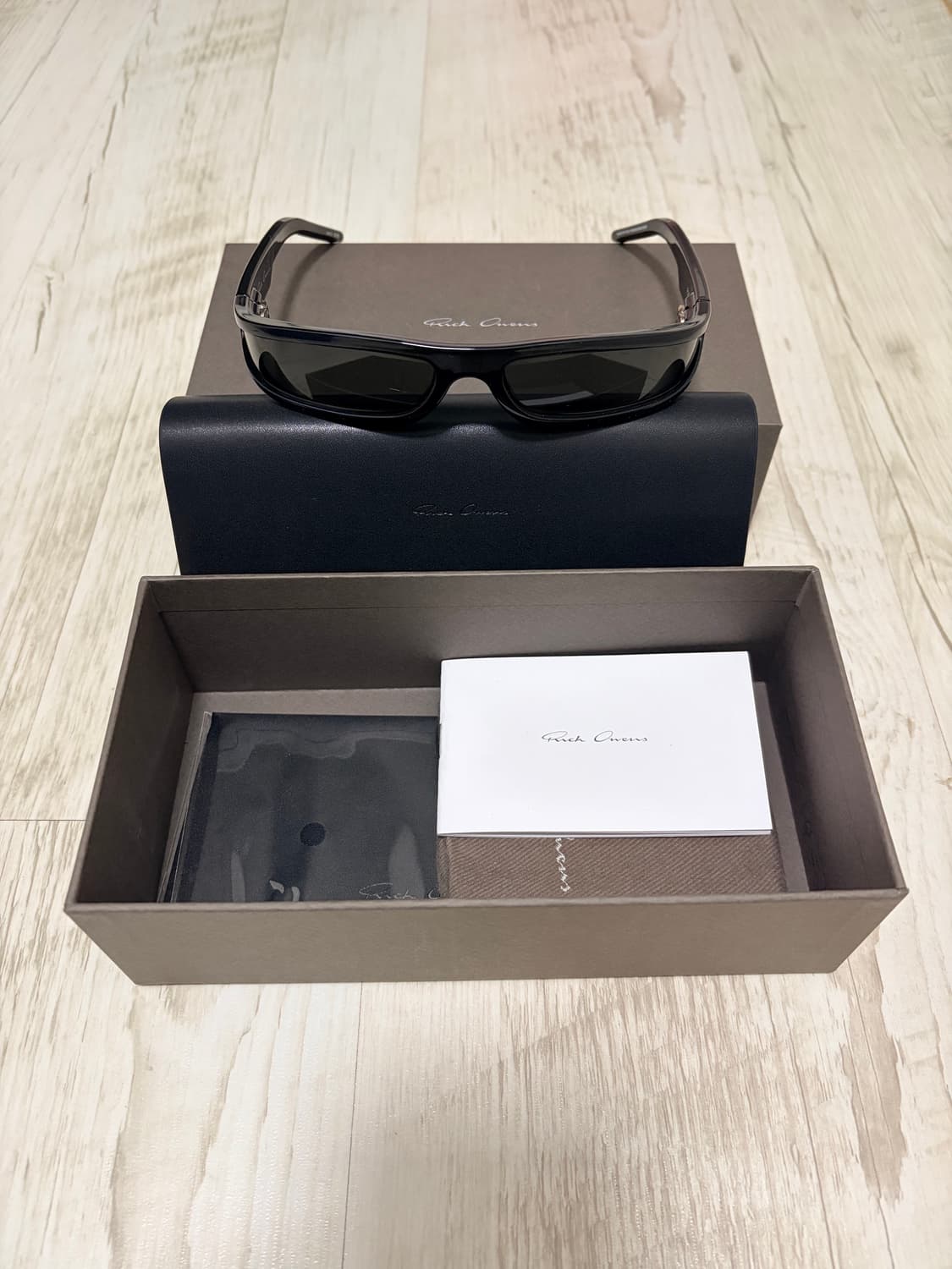 [os] 릭오웬스 포그 선글라스 블랙컬러 상품이미지3